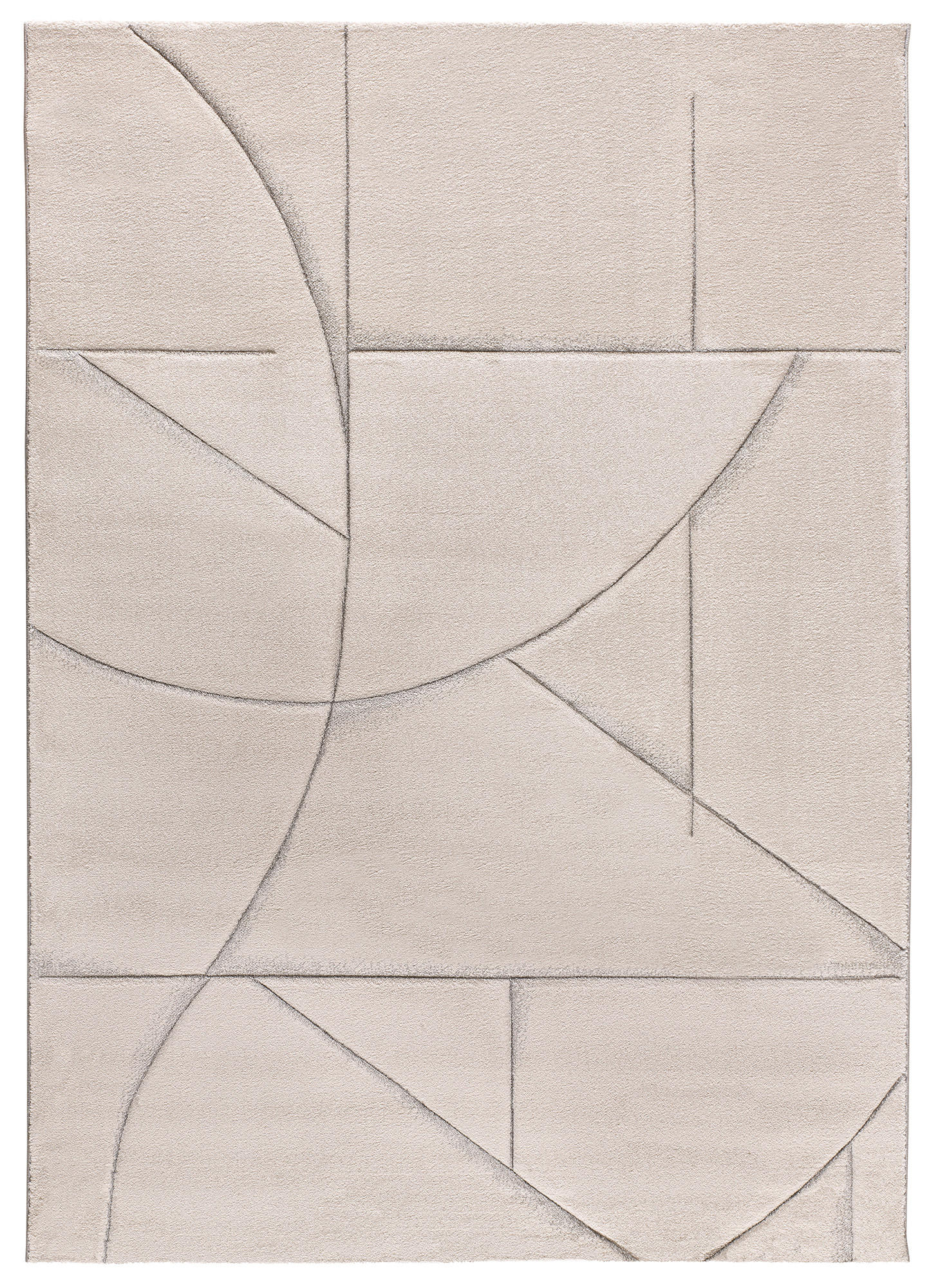 WEBTEPPICH Creme Lena 120/170 cm - Creme, Naturmaterialien/Textil (120/170cm) - Atticgo