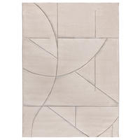 WEBTEPPICH Creme Lena 80/150 cm - Creme, Naturmaterialien/Textil (80/150cm) - Atticgo