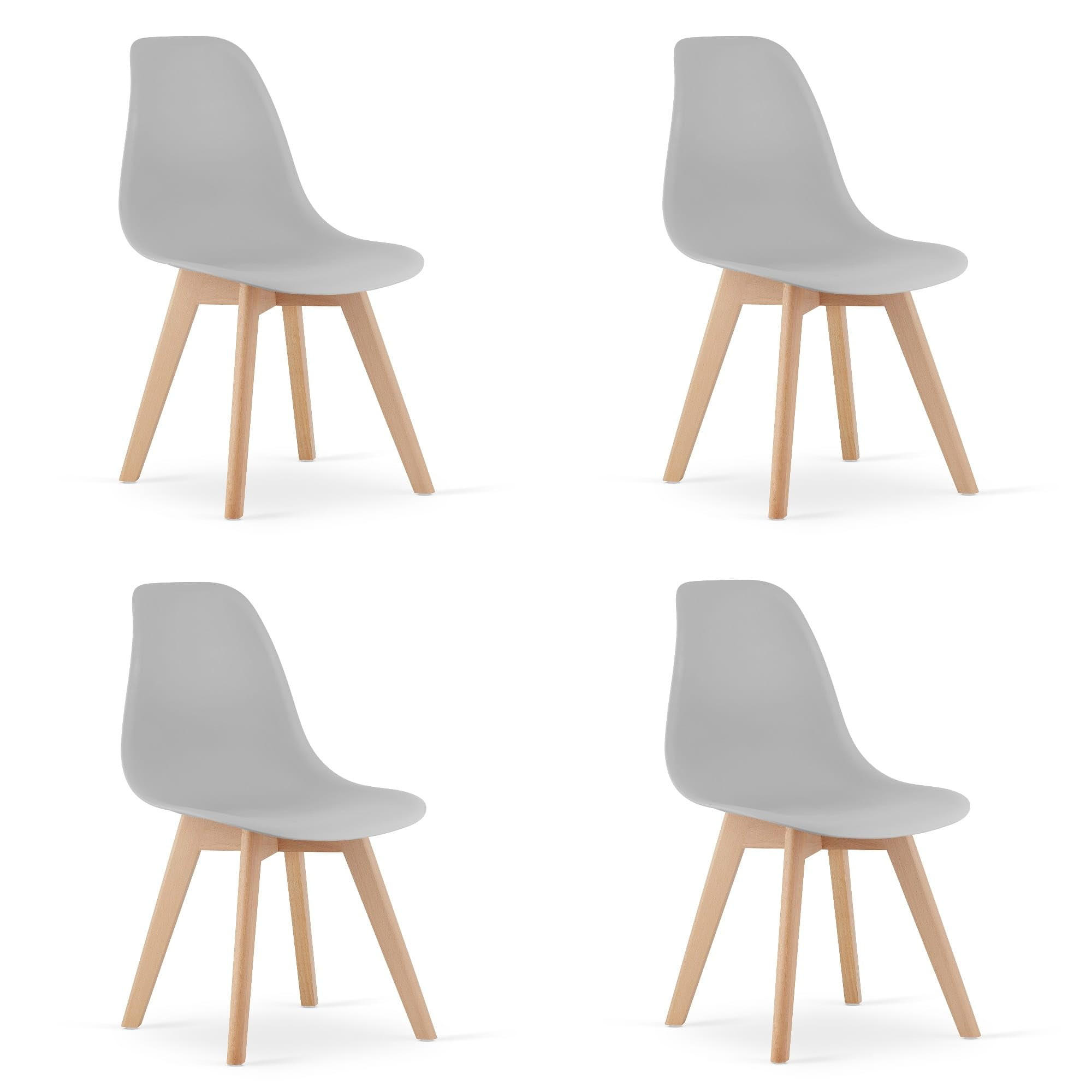 Best For Home Esszimmerstuhl Grau 48x81x43 cm