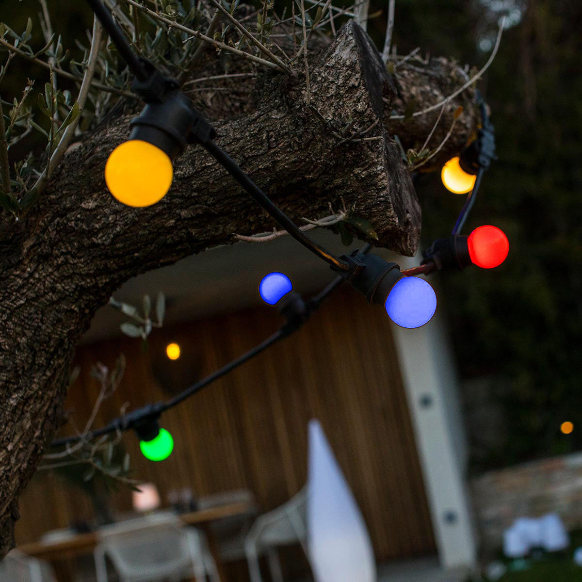 SOLAR-LICHTERKETTE PARTY mehrfarbig - Multicolor, Kunststoff (570/1/1cm) - Lumisky