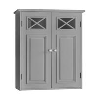 HÄNGESCHRANK Grau - Grau, Holzwerkstoff (17.8/61/61cm) - Teamson Home