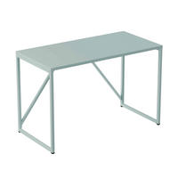 SCHREIBTISCH 120 cm, Salbeigrün - Grün, Metall (120/60/78cm) - Oviala