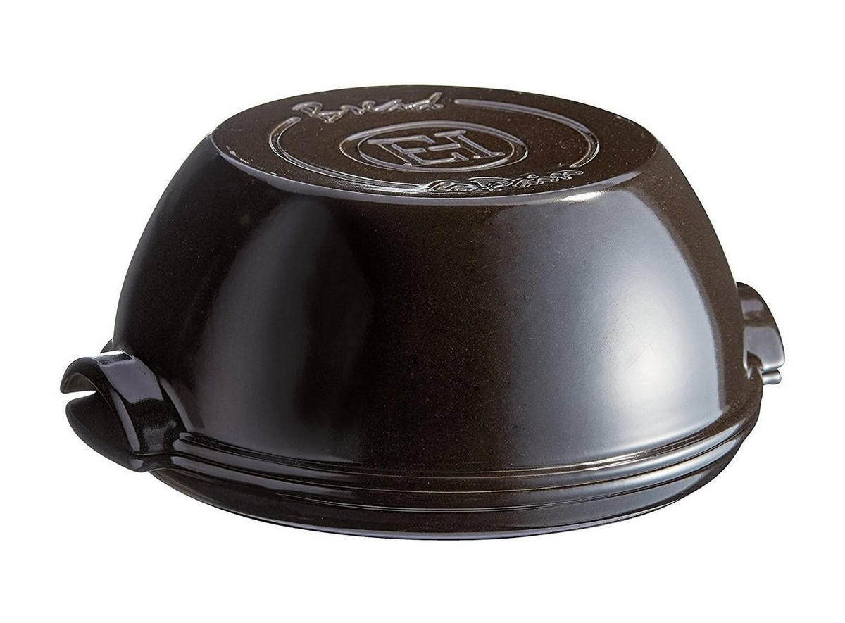 BROTBACKFORM Backform Fusain - ø 32 cm / 5.2 Liter - Grau, Keramik (2/14/30cm) - Emile Henry