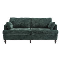 2-SITZER Sofa Chenille mit LED und USB-Anschluss 175/83/78 cm Smaragdgrün - Smaragdgrün, Textil (175/78/83cm) - Redom