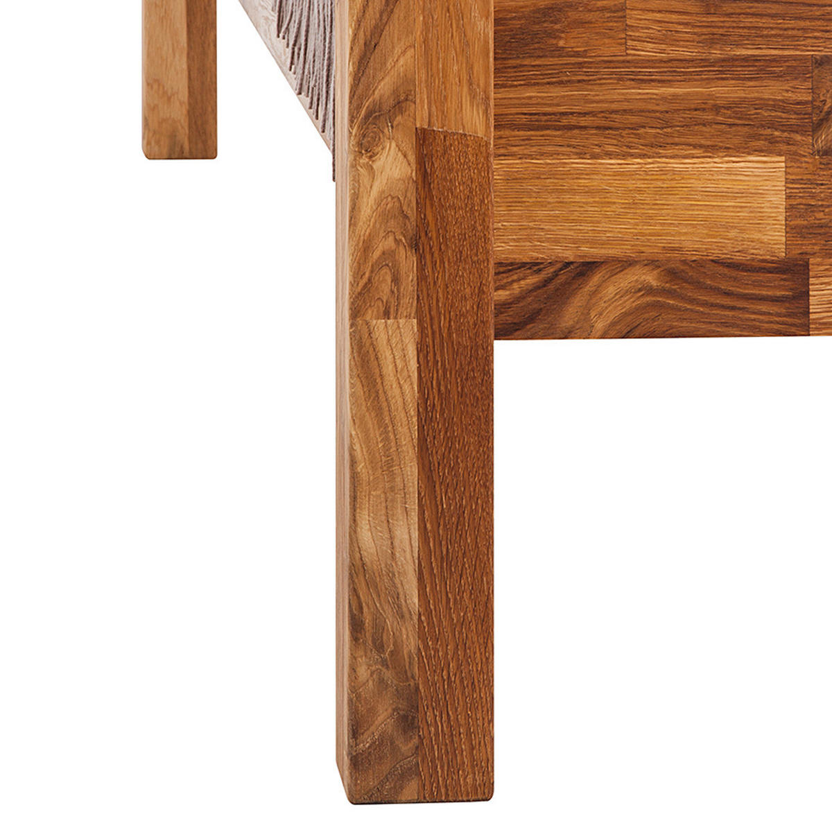 BETT - Massivholz - Eichefarben, Holz (140/200cm) - home24