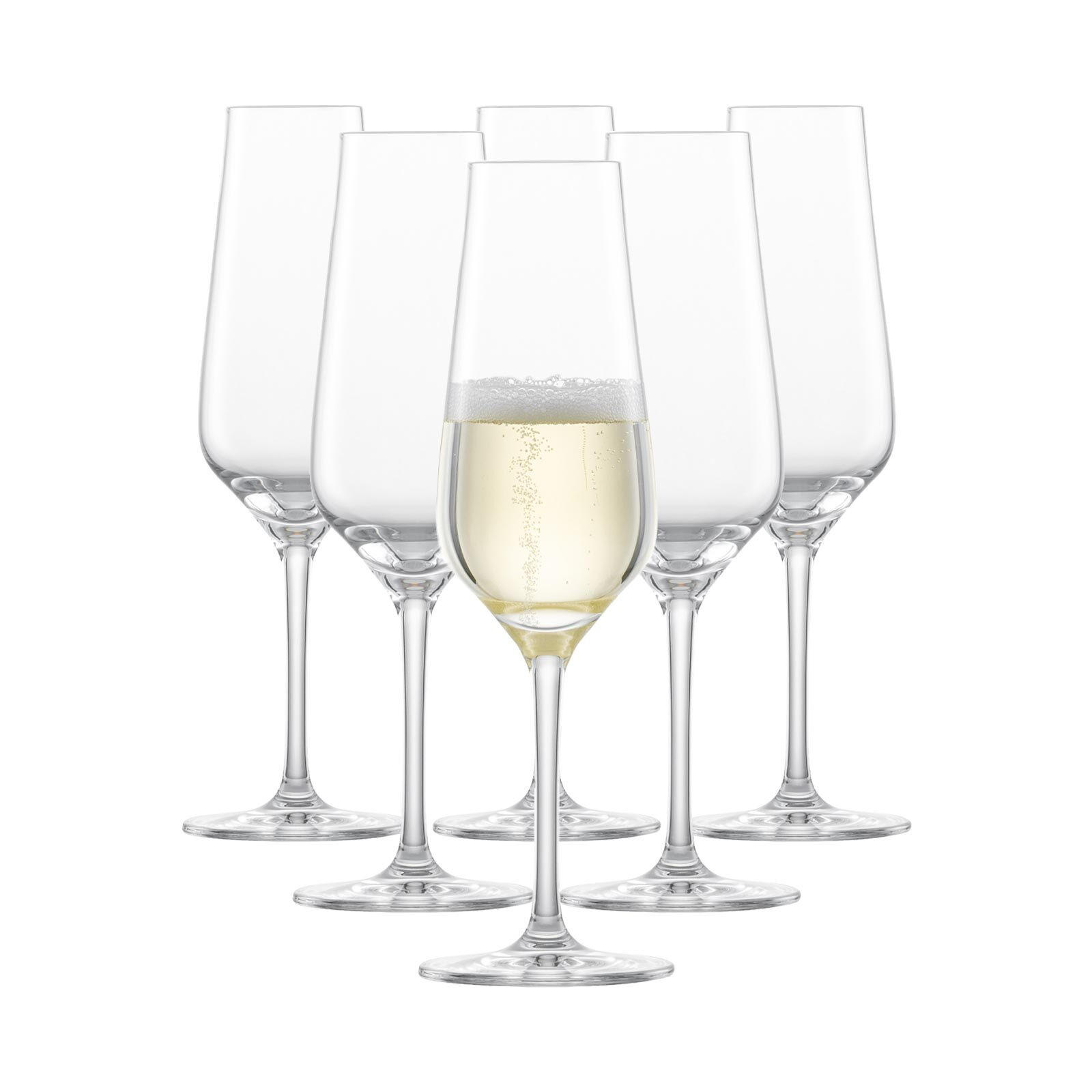 SEKTGLÄSER Bouquet transparent 247 ml 6er Set - Transparent, Glas (0.247L) - Zwiesel Glas