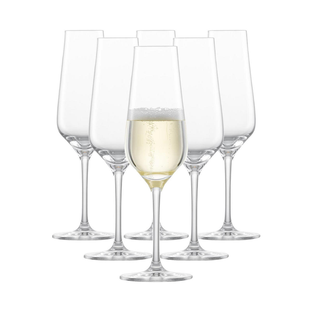 SEKTGLÄSER Bouquet transparent 247 ml 6er Set - Transparent, Glas (0.247L) - Zwiesel Glas