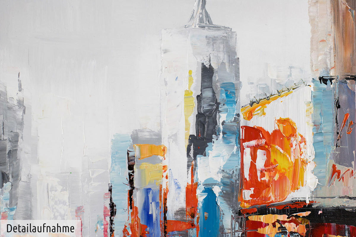 ÖLGEMÄLDE 100/50 cm - Multicolor, Holz/Textil (1.4/50cm) - KUNSTLOFT