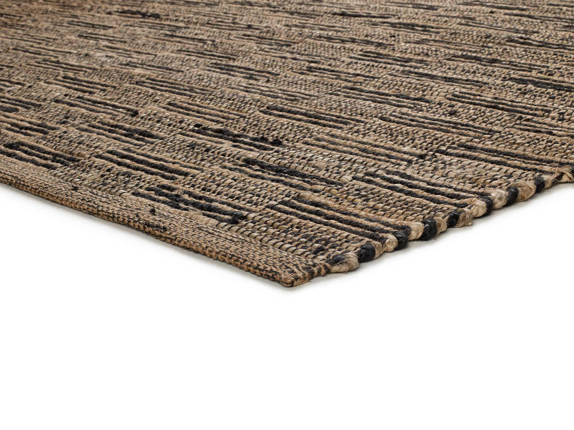 HANDWEBTEPPICH Braun Poona 120/170 cm - Braun, Naturmaterialien/Textil (120/170cm) - Atticgo