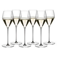 CHAMPAGNER WEINGLÄSER Veloce transparent 327 ml 6er Set - Transparent, Glas (0.327L) - Riedel