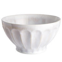 SCHÜSSEL Bergamo - Weiß, Keramik (16/16/9cm) - Butlers