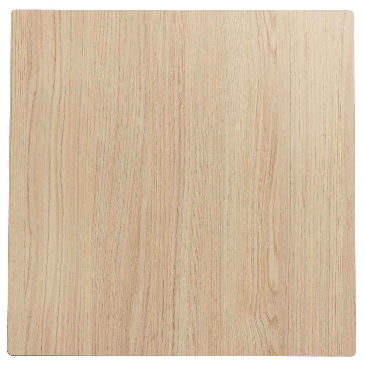 TISCHPLATTE 60 x 60 cm, Eiche natur - Hellbraun, Kunststoff (60/60/1.25cm) - Oviala