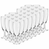 SEKTGLÄSER GEEICHT Royalty transparent 0,1 l 30er Set - Transparent, Glas (0.16L) - Van Well
