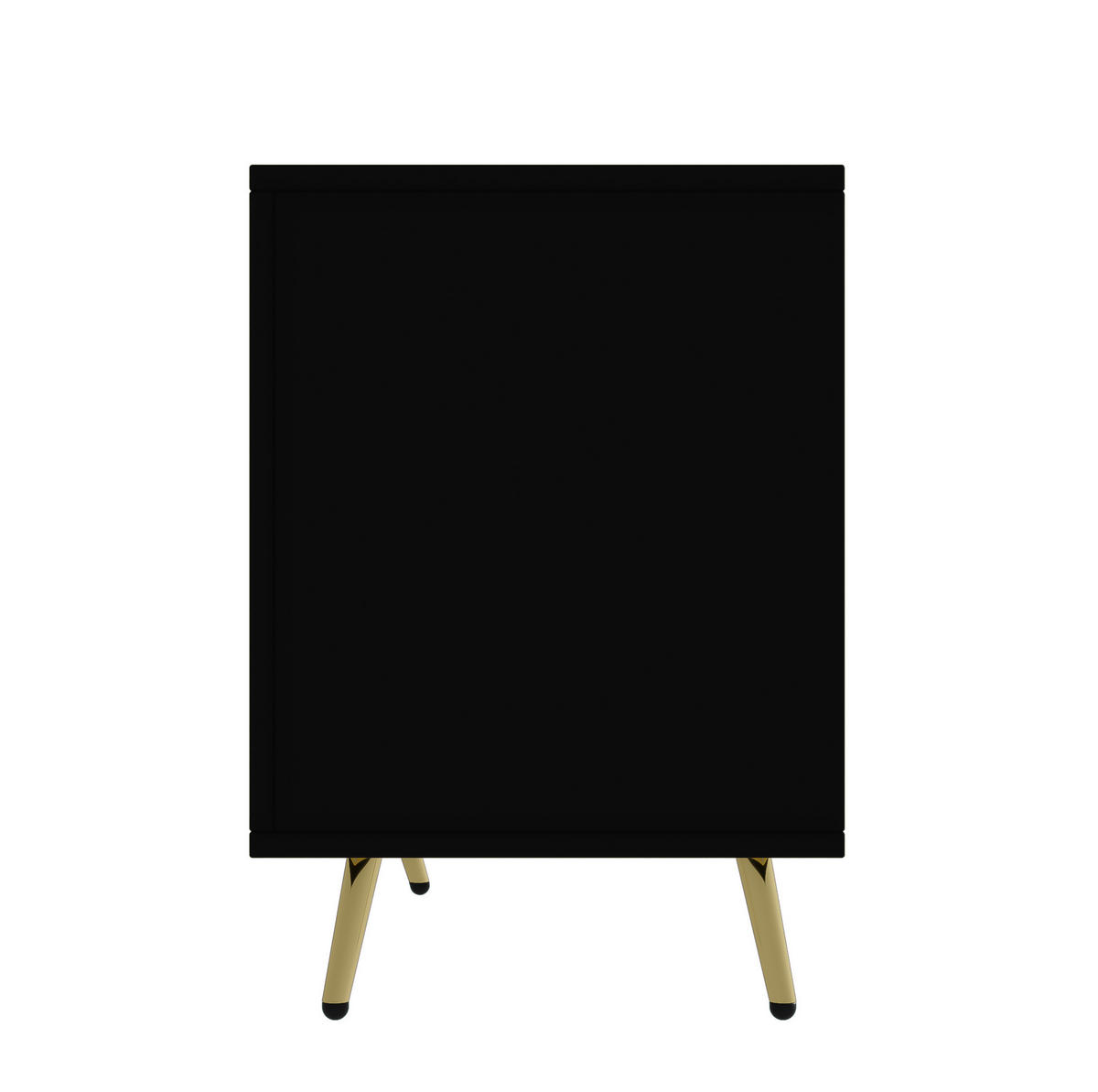 SIDEBOARD 160/40/75 cm Schwarz/Holzfarben aus MDF und Holzwerkstoff mit Soft-Close-Scharnieren - Schwarz, Holzwerkstoff (40/75/160cm) - OKMYHOME