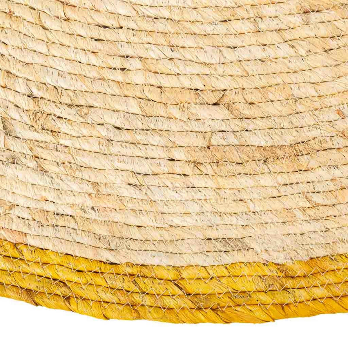JUTETEPPICH rund, braun, D120x1 cm - Gelb/Naturfarben, Naturmaterialien (120/120cm) - Wanderlust