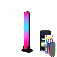 LED-TISCHLEUCHTE Schwarz 3.3/3.25/28 cm 2 Stück - Schwarz, Kunststoff (3.3/3.25/28cm) - Authentics