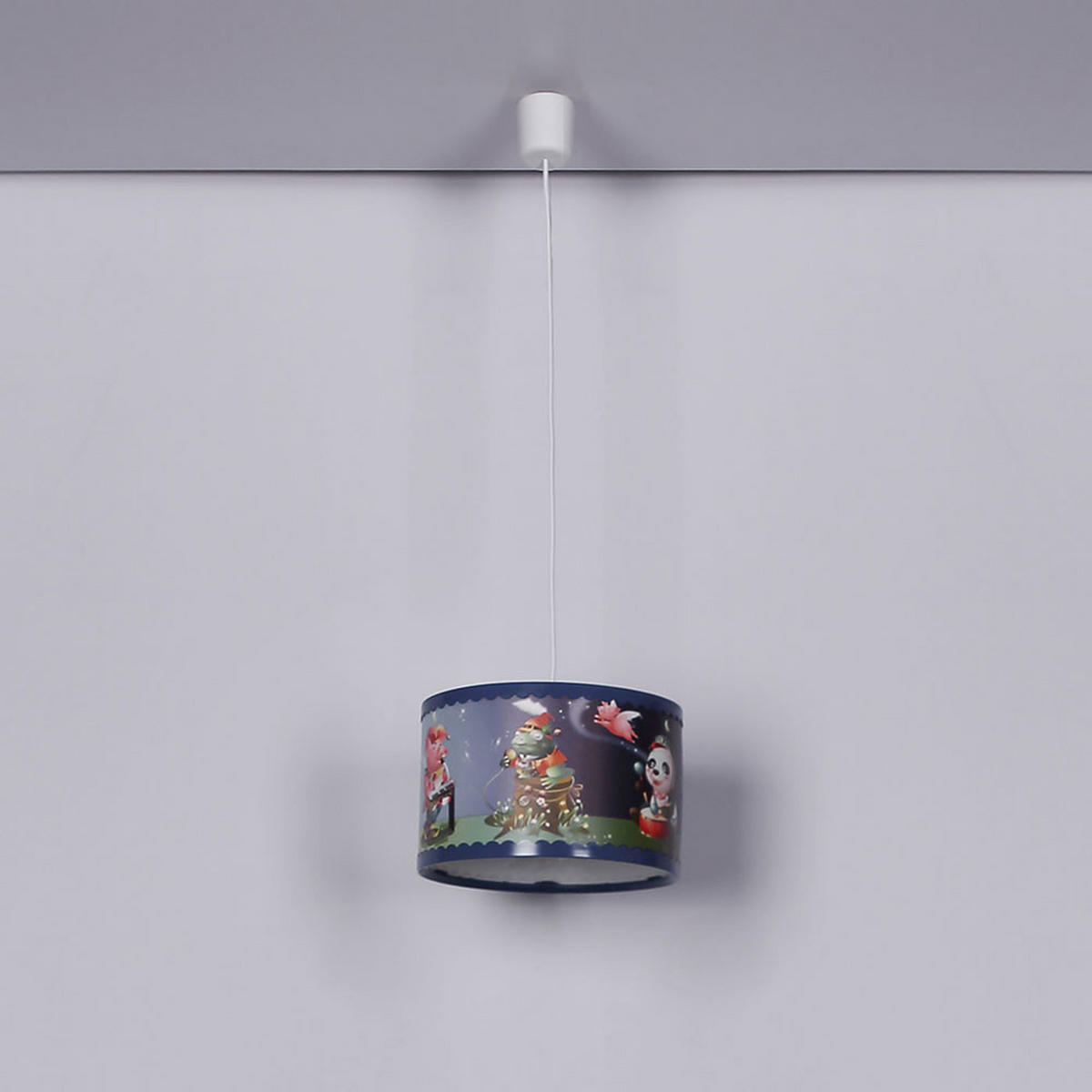 DECKENLEUCHTE Kunststoff Bunt KUNGFU - Multicolor, Kunststoff (28/28/120cm) - Globo Lighting