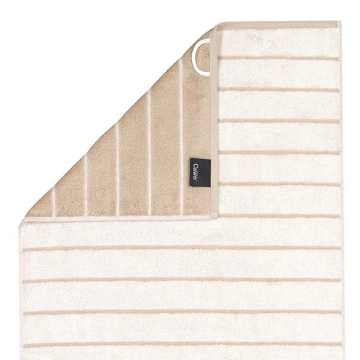 GÄSTETUCH BALANCE DOUBLEFACE 6232 NATUR - 33 - Naturfarben, Textil (30/50cm) - Cawoe
