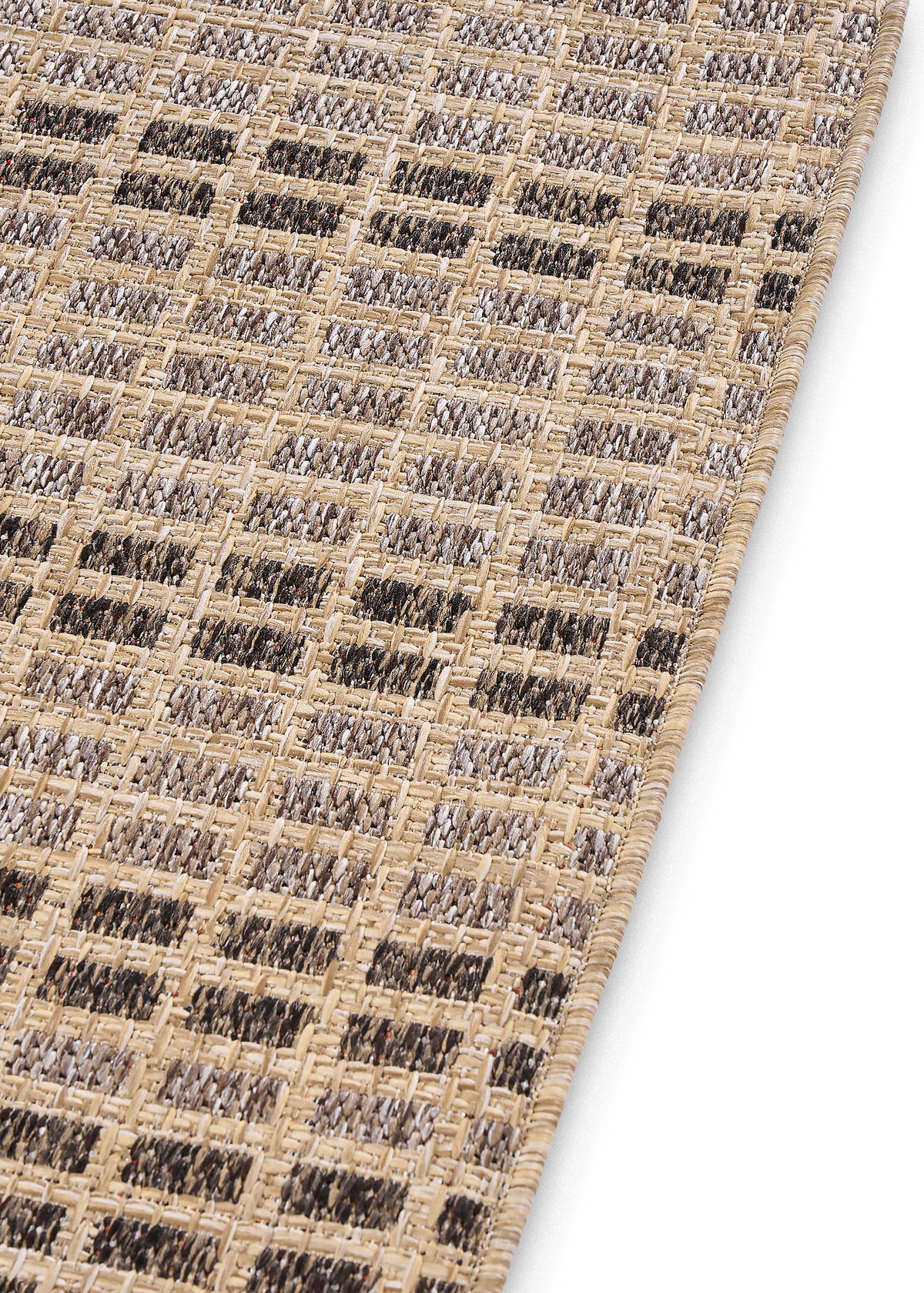 TEPPICH YUCANA Beige Outdoor Flachgewebe 200/300 cm - Beige, Textil (200/300cm) - Tapiso