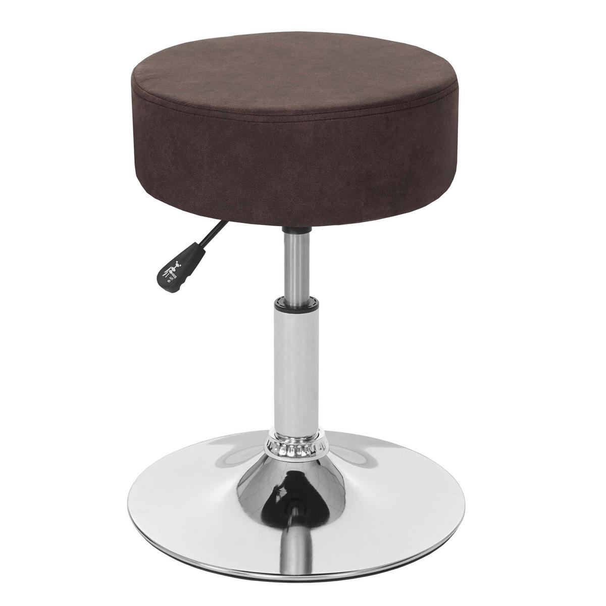 HOCKER Braun - Braun, Textil (35/55/35cm) - MCW