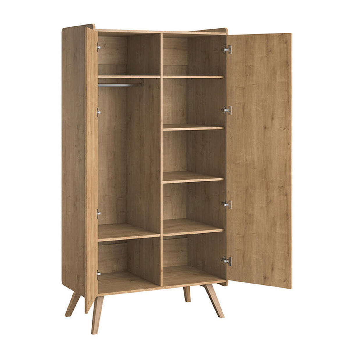 SOBA ZA BEBE 2-dijelni Bijelo drvo - bijela, drvni materijal (100/90/58cm) - Petits-meubles