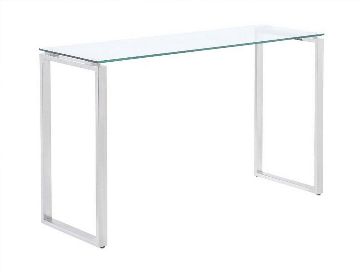 KONSOLENTISCH - Glas - FREYA - Transparent, Glas (41/120/75cm) - Vente-Unique