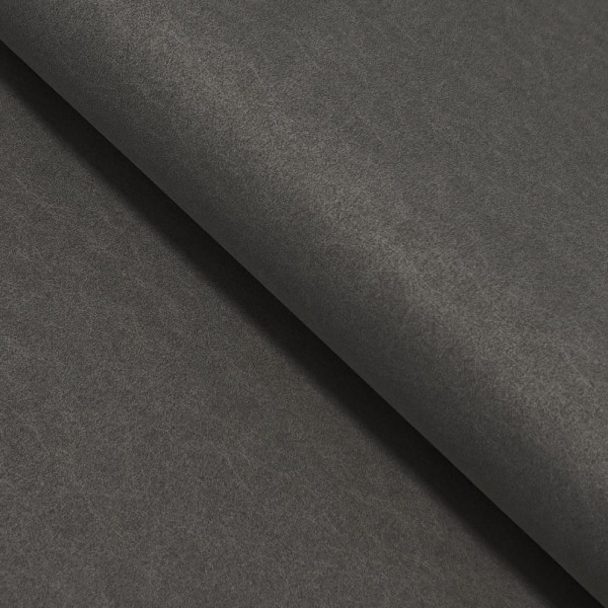 SESSEL Dunkelgrau LOREN Mit Goldfarbenen Beinen - Grau, Textil (100/85/94cm) - Sepro Meble