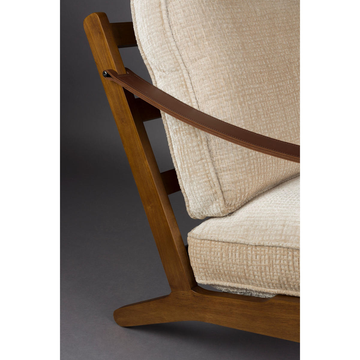 SESSEL Washington - Beige, Kunststoff (67/79/90cm) - Dutchbone