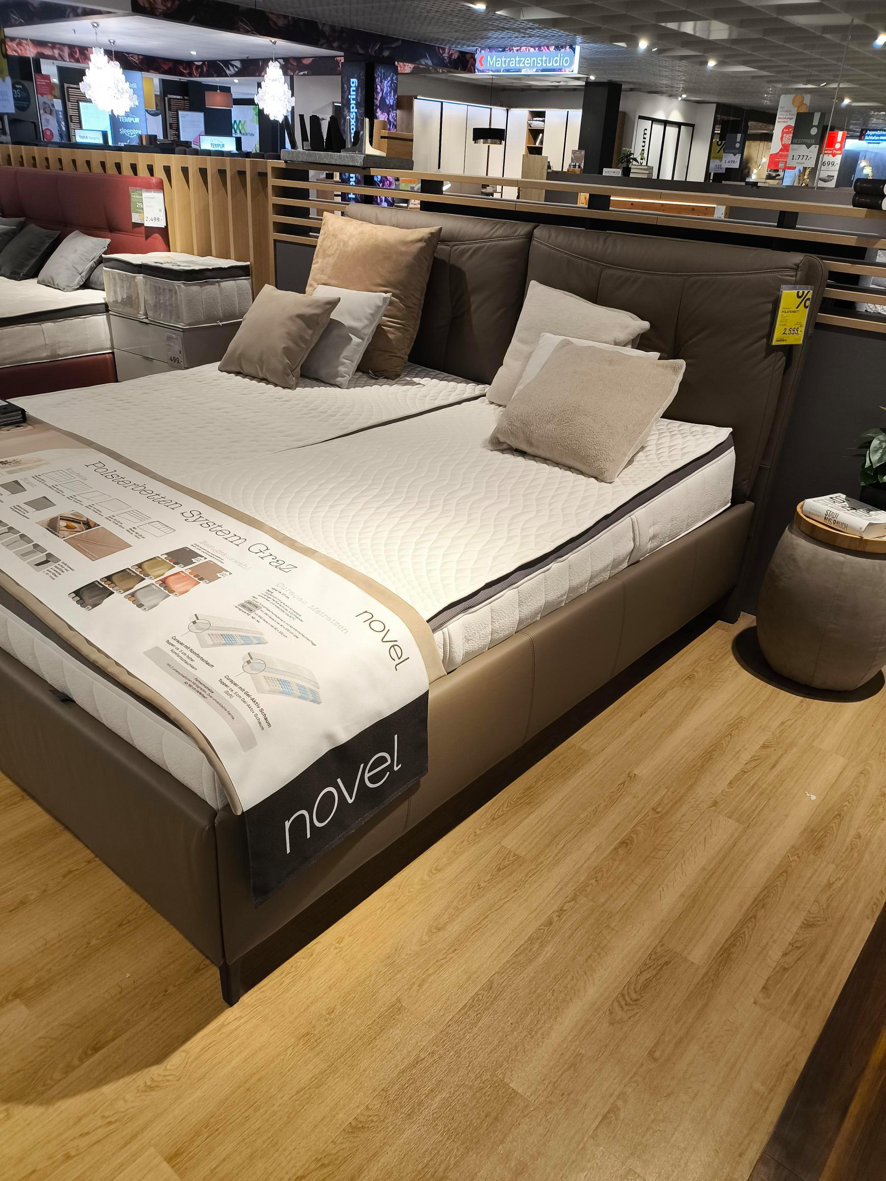 Polsterbett GRAZ - Novel