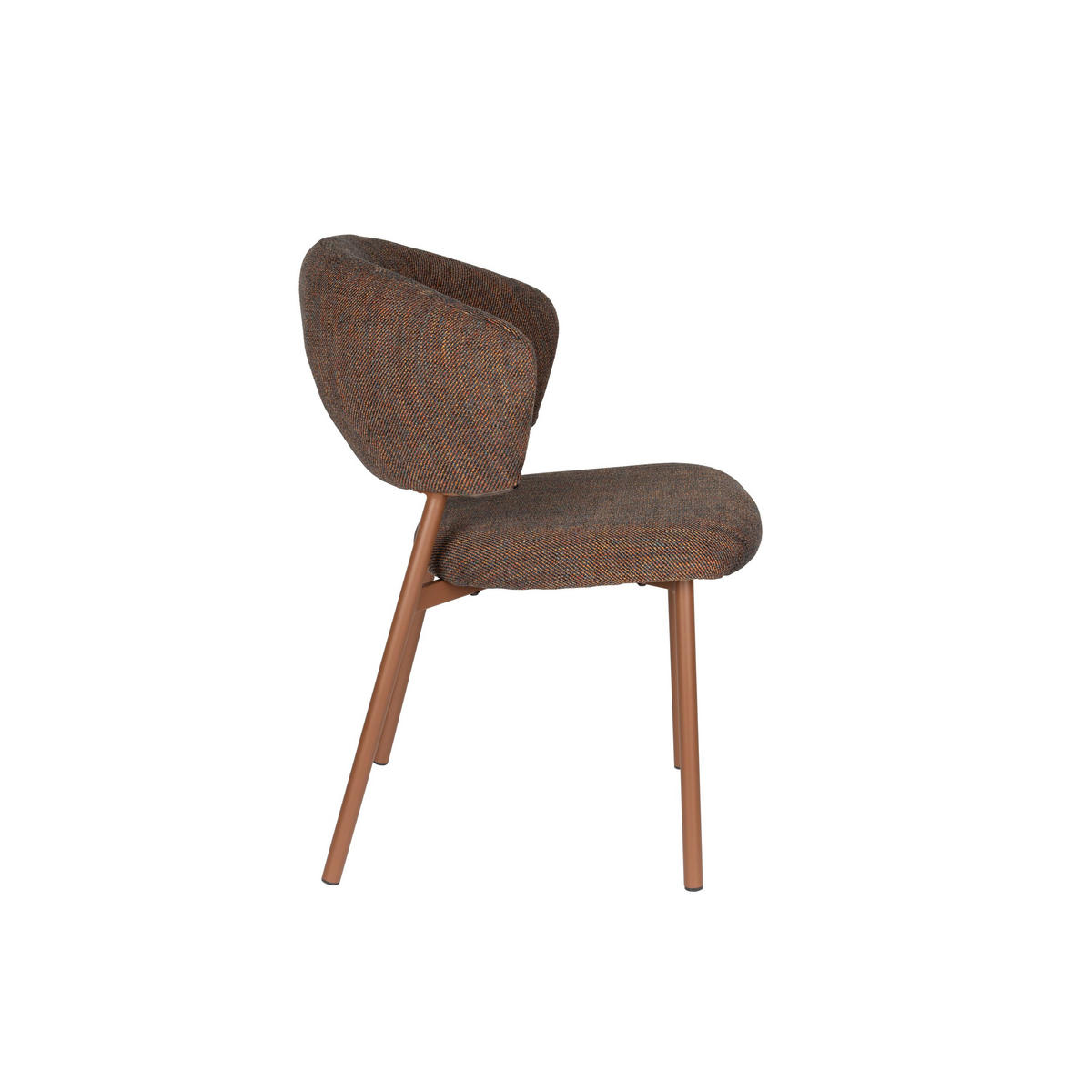 ESSZIMMERSTUHL Jasmine Braun - 2 er Set - Braun, Kunststoff (50/85/63cm) - Housecraft Living