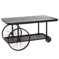 COUCHTISCH eckig Schwarz - Schwarz, Holz (60/100/54cm) - MCW