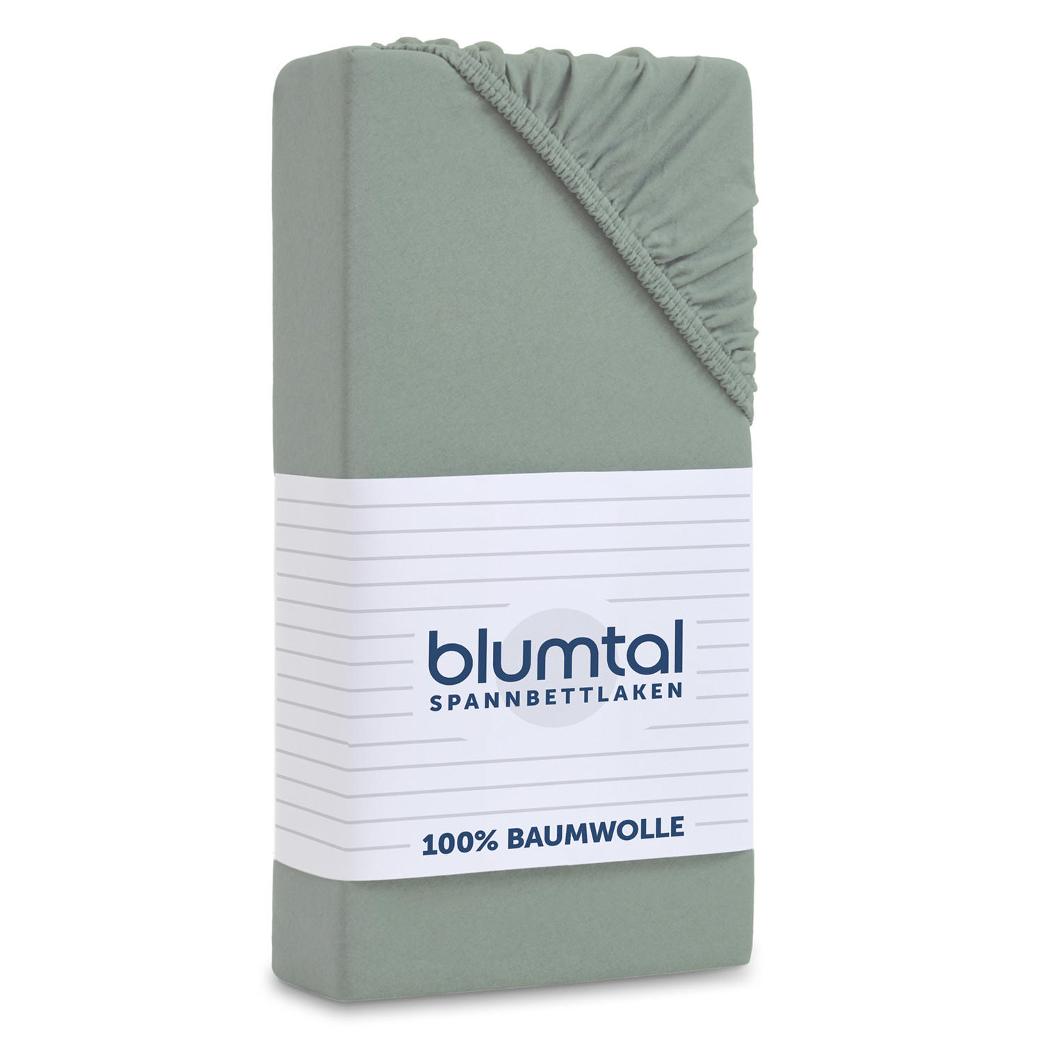 SPANNBETTLAKEN 200/220/30 cm Grün - Grün, Textil (200/220cm) - Blumtal