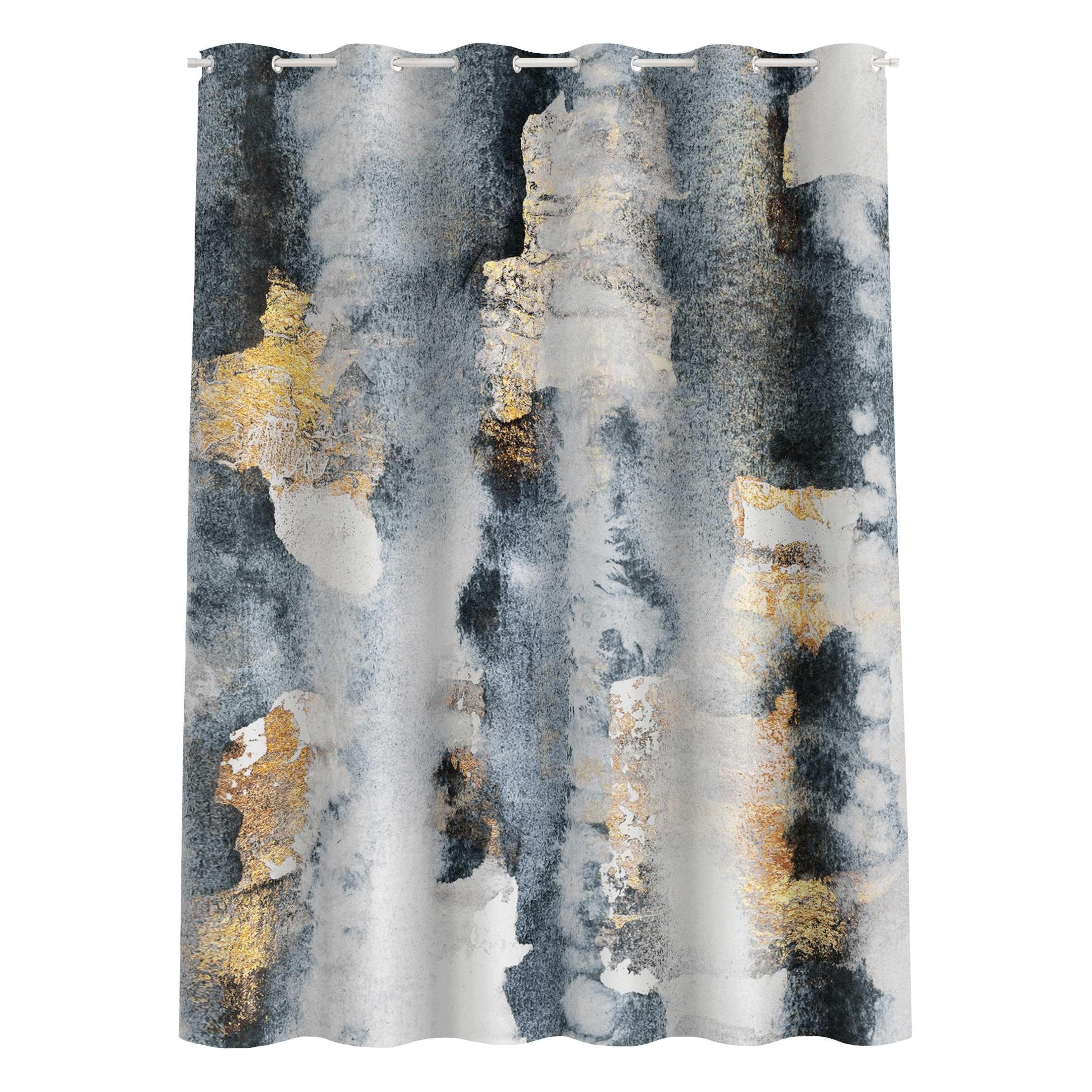 Bilderwelten Duschvorhang Gold 180x200 cm