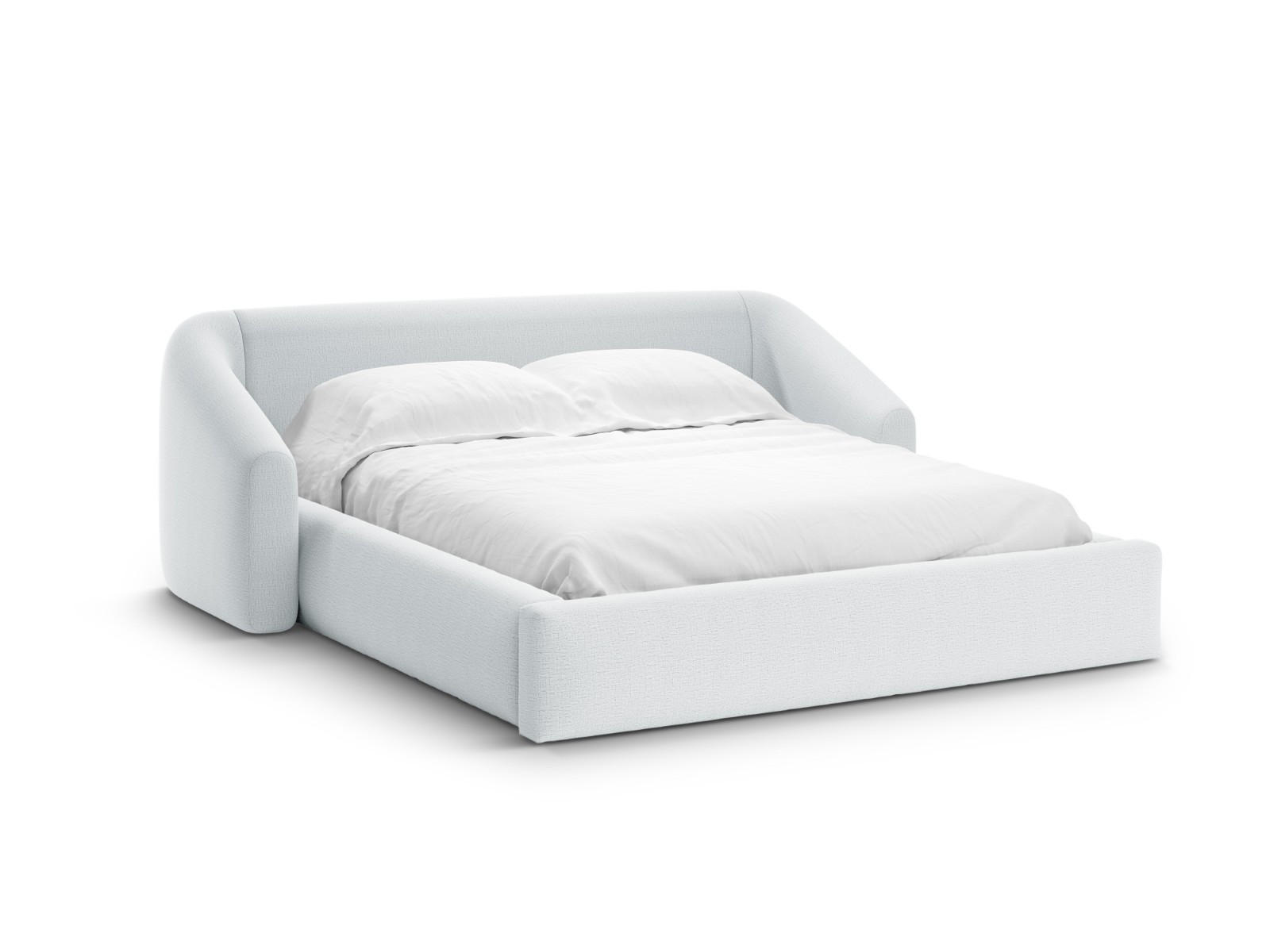 Cosmopolitan Design Bett Hellgrau 140x200 cm