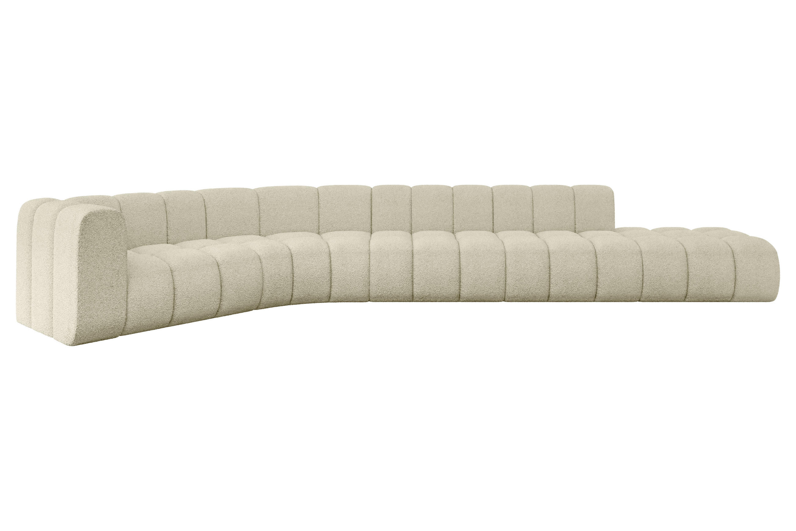 Altdecor Ecksofa Beige 490x194 cm
