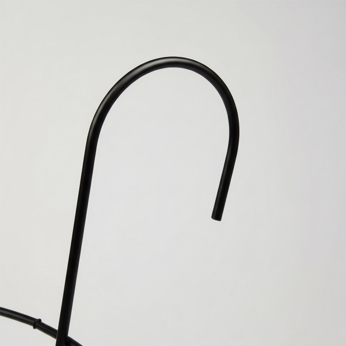 6XZÁVĚSNÝ květináč - černá, kov (20/21/26cm) - Relaxdays