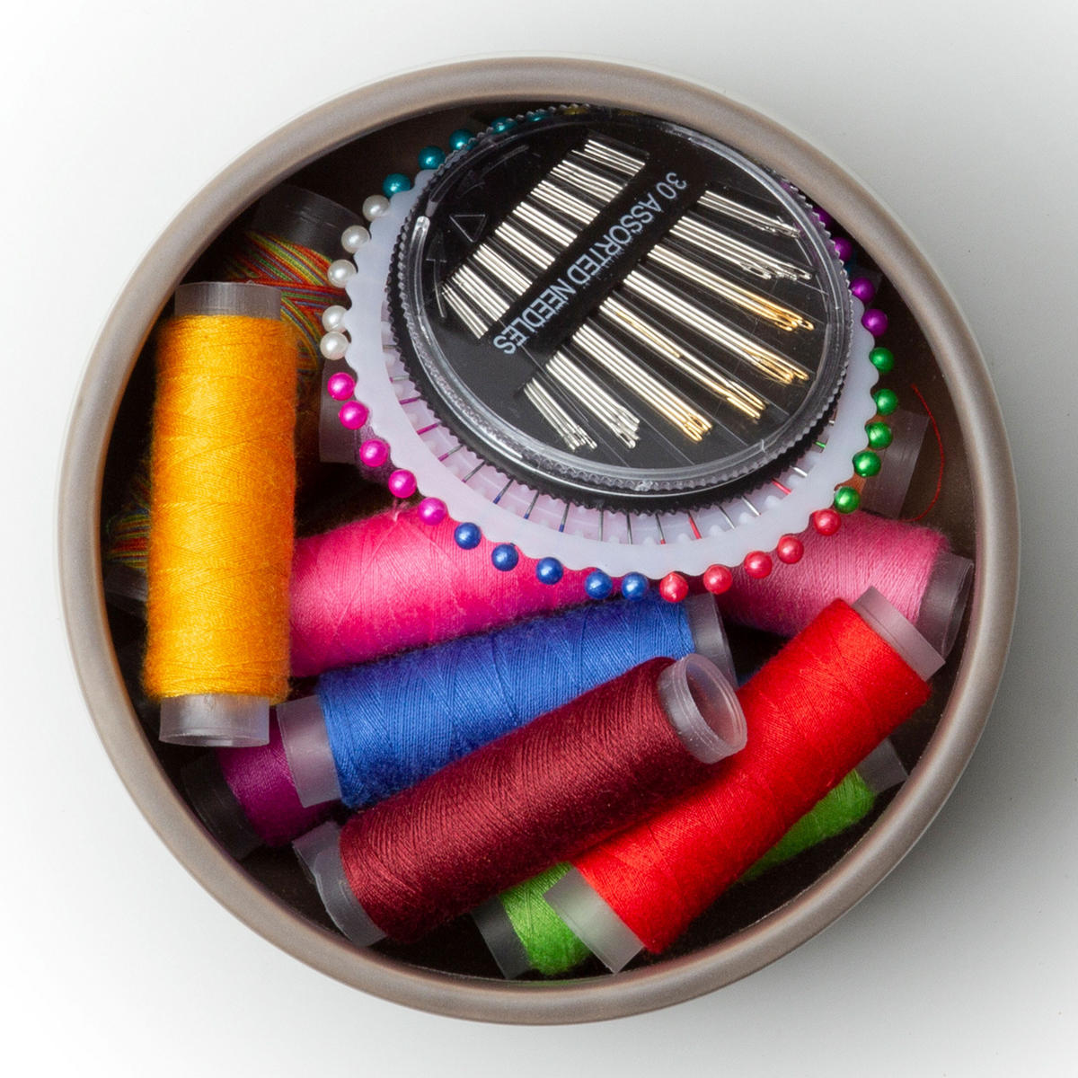 KERAMIKDOSE mit Korkdeckel, Matt Taupe, Ø 13 x 10 cm - Beige, Keramik (10/15/10cm) - Continenta