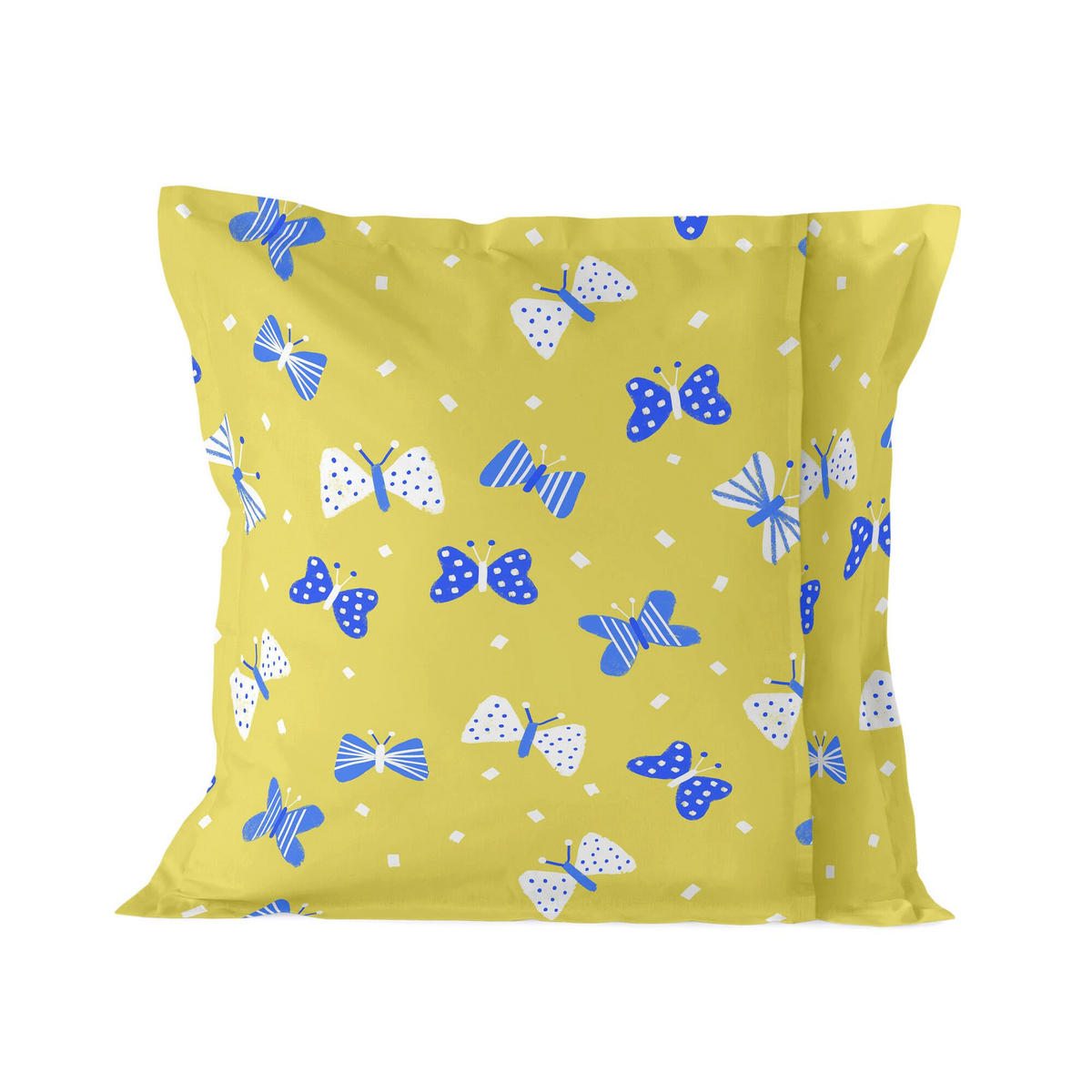 KISSENBEZUG meow 80x80 cm mehrfarbig - Multicolor, Textil (80/80cm) - Happy Friday