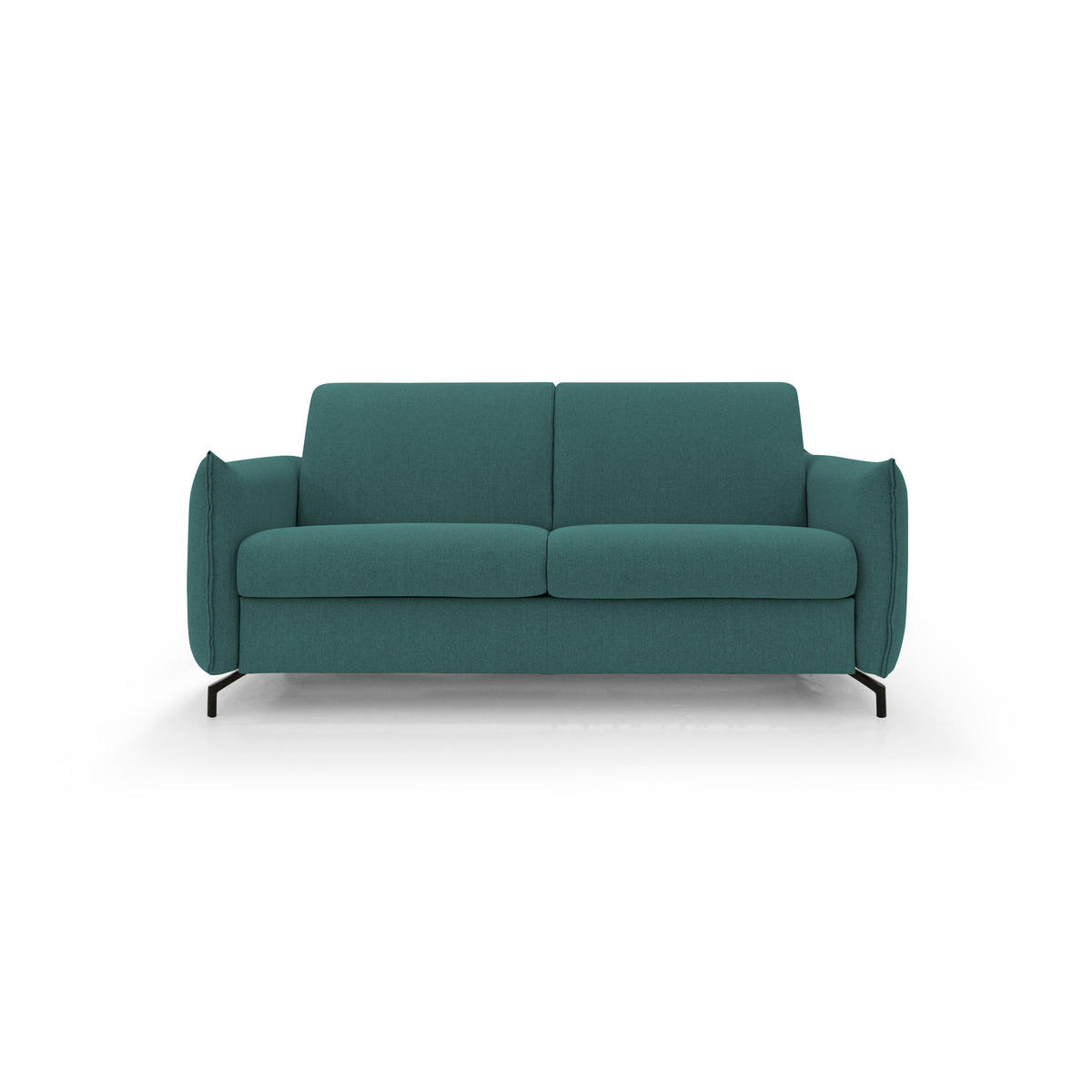 SCHLAFSOFA Scarlet - Petrol, Textil (195/95/96cm) - Divani.store