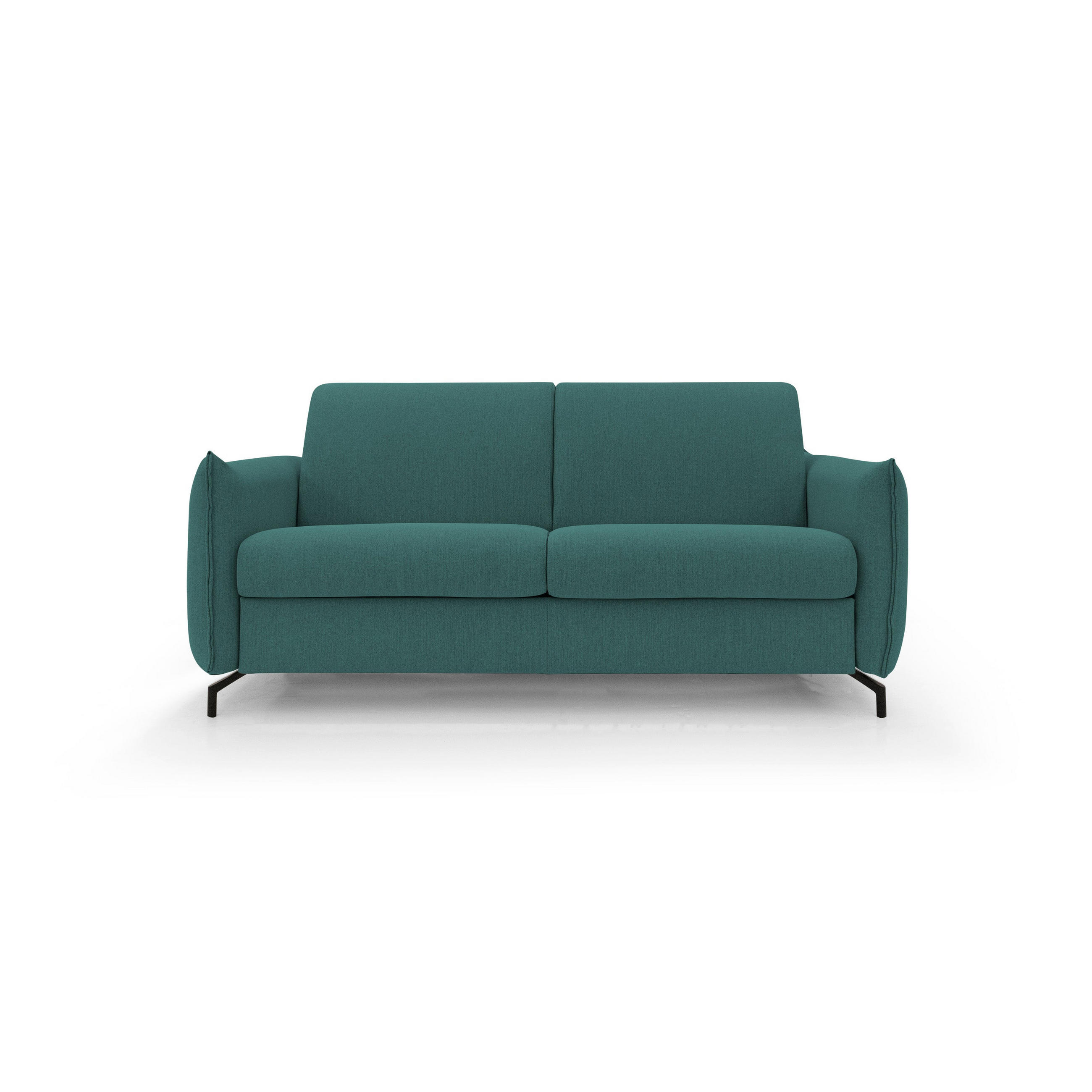 Thumbnail - Divani.store Schlafsofa, Petrol, Textil, 195x95x96 cm, Wohnzimmer, Sofas & Couches, Schlafsofas