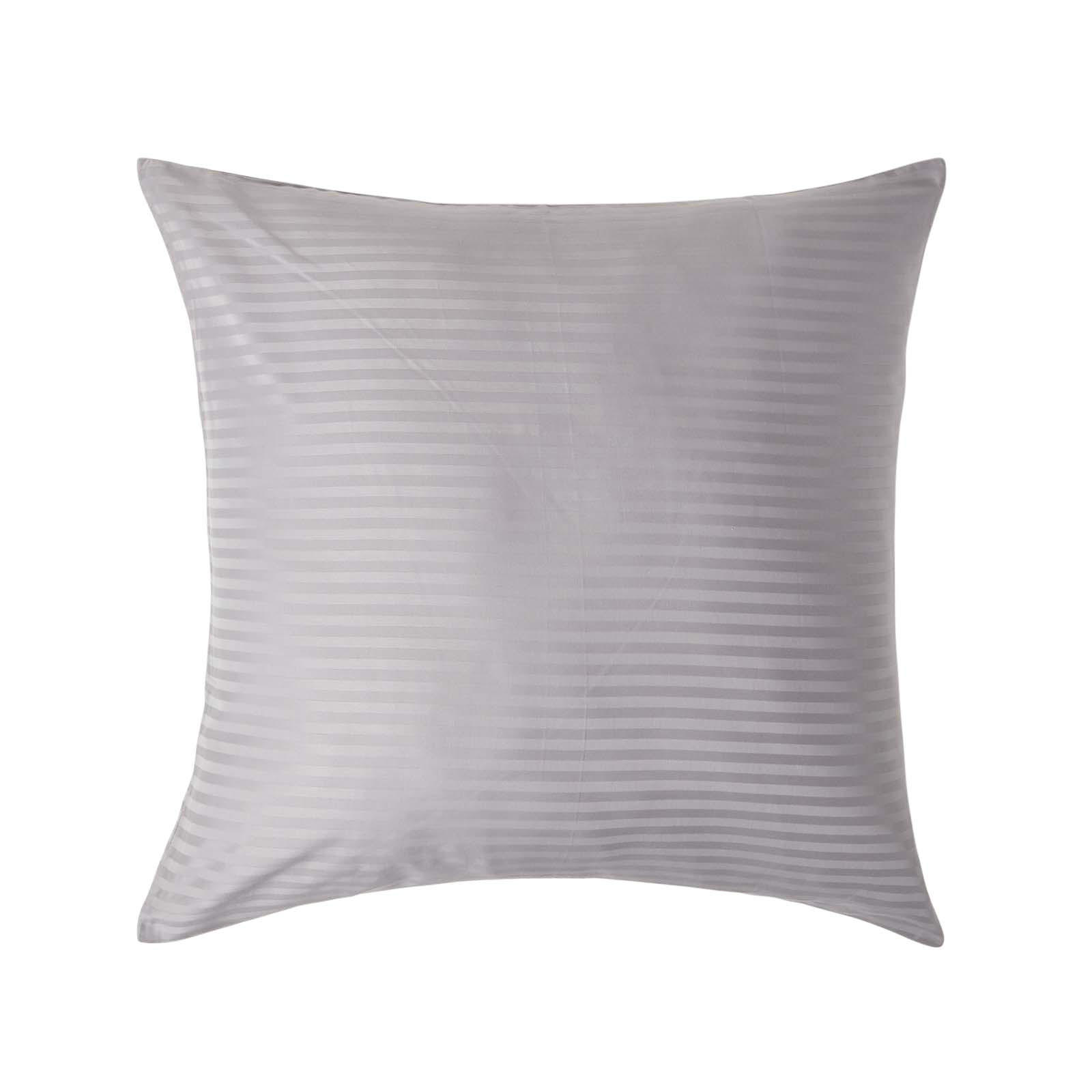 KISSENBEZUG Damast, Ägyptische Baumwolle, Fadendichte 330 - Grau, Textil (80/80cm) - Homescapes