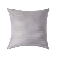 KISSENBEZUG Damast, Ägyptische Baumwolle, Fadendichte 330 - Grau, Textil (80/80cm) - Homescapes