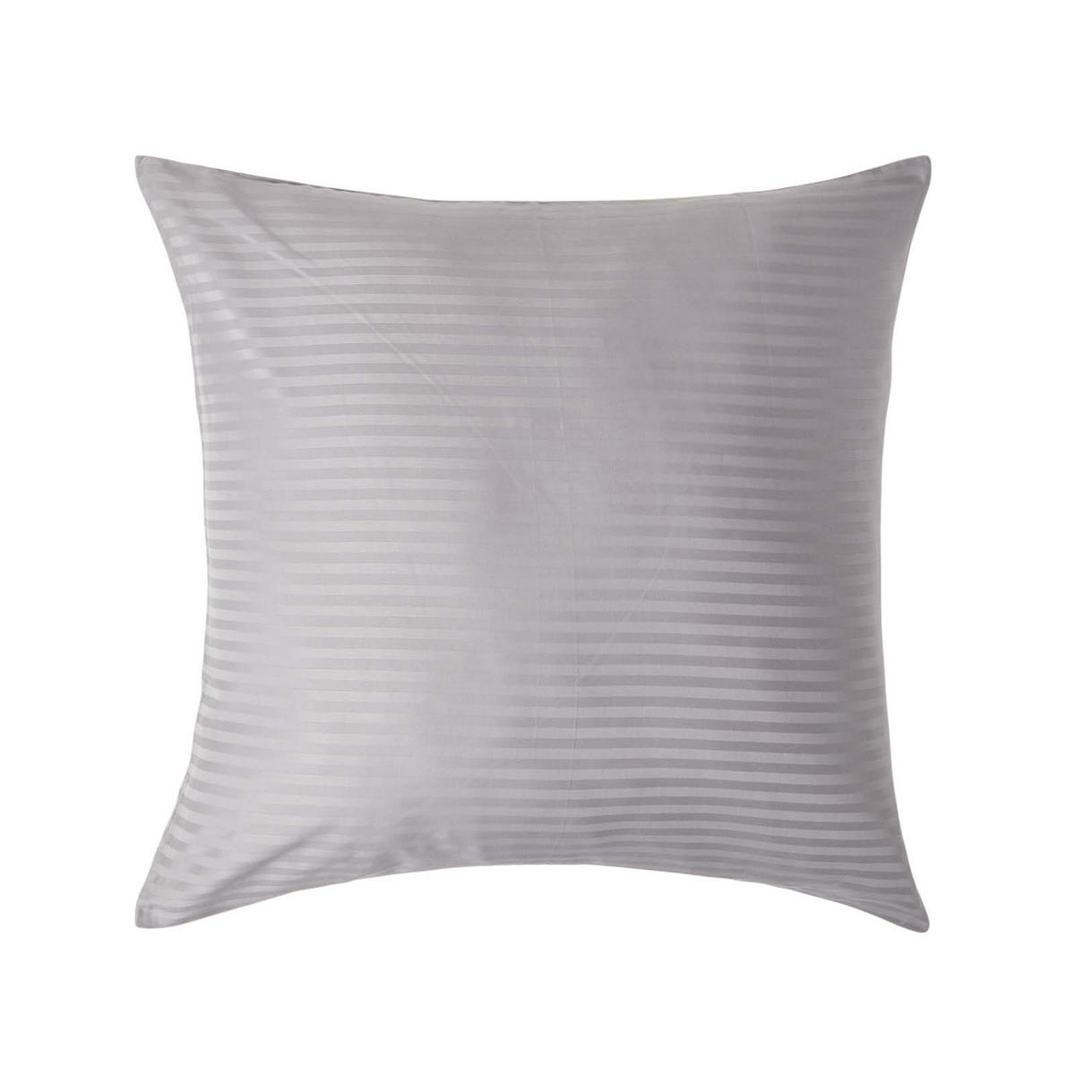 KISSENBEZUG Damast, Ägyptische Baumwolle, Fadendichte 330 - Grau, Textil (80/80cm) - Homescapes