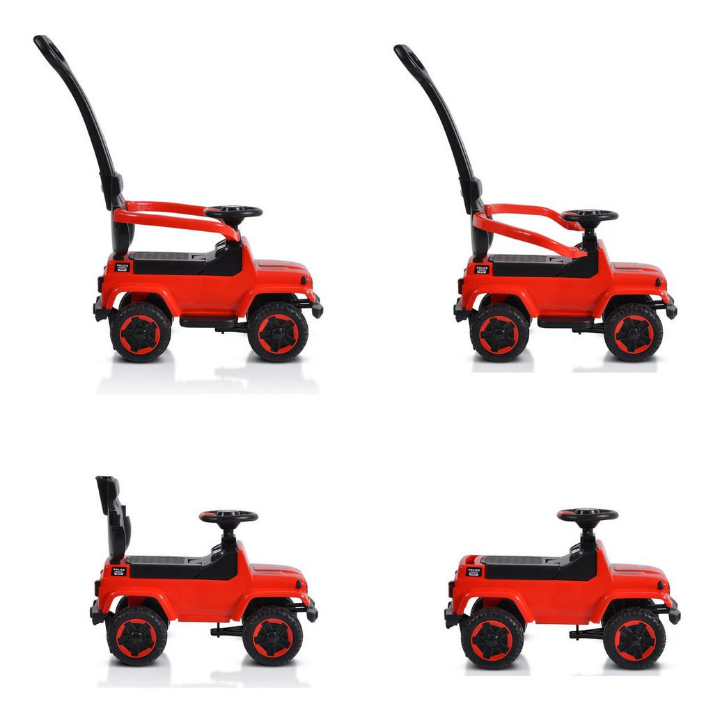 Thumbnail - Moni Rutscher, Rot, Kunststoff, 37x90x82 cm, unisex, Outdoor Spielzeug, Kinderfahrzeuge