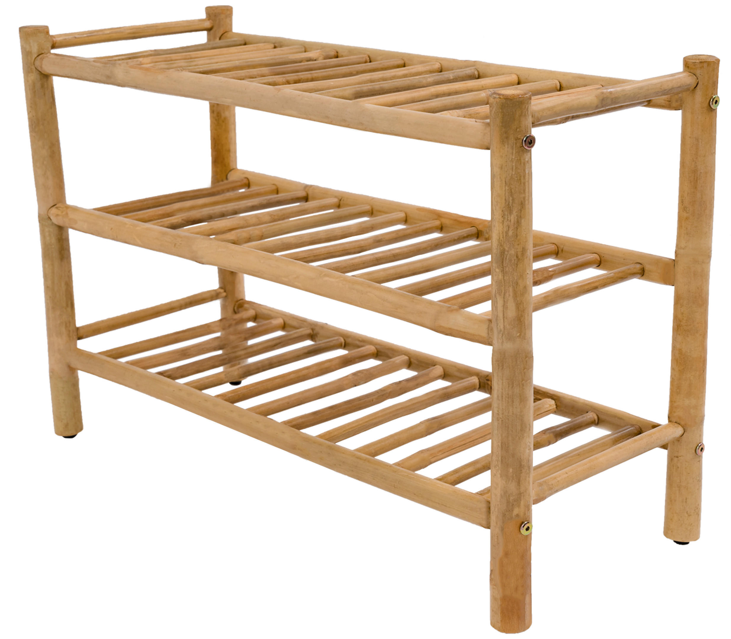 SCHUHSCHRANK Bambuholz Braun - Braun, Holz (68/48.5/27.5cm) - Nordlys
