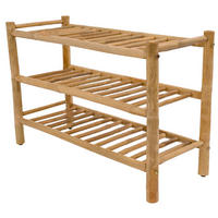 SCHUHSCHRANK Bambuholz Braun - Braun, Holz (68/48.5/27.5cm) - Nordlys