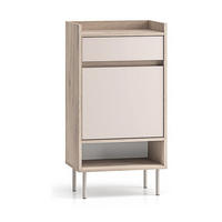 SCHUHSCHRANK – VOCO 04 – 50 cm – Voco – Kaschmir / Eichefarben - Kaschmir/Eichefarben, Holzwerkstoff (50/95/34cm) - hi-markt