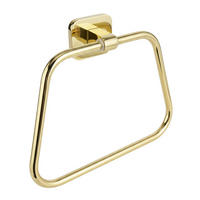 HANDTUCHHALTER Rea 5910 Nico Gold - Goldfarben, Metall (5/17/21.5cm) - REA