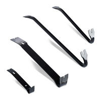 4-TLG.BRECHEISEN-SET - Schwarz, Metall (2.5/2/45cm) - Relaxdays