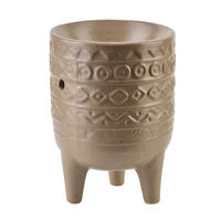 DUFTLAMPE Basic Beige 9/9/13 cm Keramik - Beige, Keramik (13cm) - Mondex